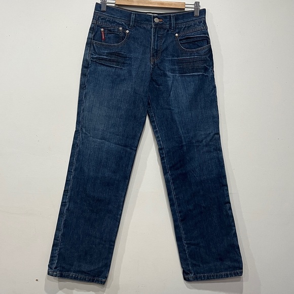 Lee Cooper Straight Leg Mid Dark Blue Denim size 30 - Picture 4 of 16